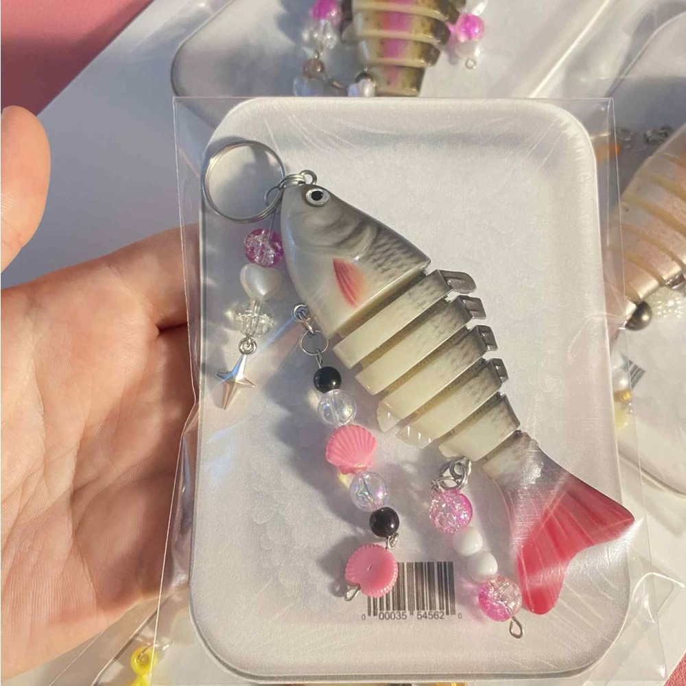 Colorful Fish Keychain Set - Picture 10 of 15